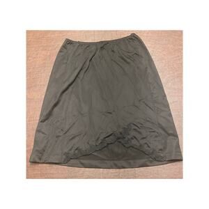 Vintage Sears‎ “The Doesn’t Slip” Black Half Slip Skirt Retro Pinup Boudoir 50's